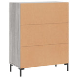 Sideboard Grey Sonoma 69.5x34x90 cm Engineered Wood 827730