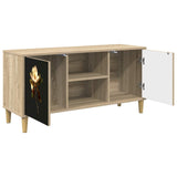 TV Cabinet BREMEN 102 x 33 x 50 cm Sonoma Engineered Wood 8007047