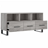 TV Cabinet Grey Sonoma 102x36x50 cm Engineered Wood 829066
