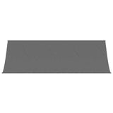 Retractable Awning Anthracite 400x150 cm Fabric and Steel 368756