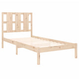 Bed Frame without Mattress 90x200 cm Solid Wood Pine 3105585