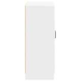 Sideboard High Gloss White 66 x 34.5 x 87 cm Engineered Wood 895739