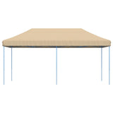 Foldable Party Tent Pop-Up Beige 580x292x315 cm 4004935