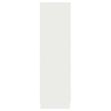 803434 Wardrobe White 82,5x51,5x180 cm Engineered Wood
