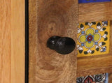 Bedside Cabinet Natural 50 x 33 x 60 cm Solid Mango Wood 4018268