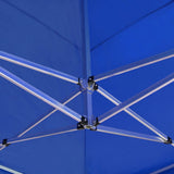 Professional Folding Party Tent Aluminium 6x3 m Blue 45502