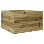 ZNTS Garden Planter 80x80x46 cm Impregnated Wood Pine 3282423