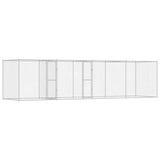 Dog Cage Silver 800 x 200 x 200 cm Galvanised Steel 3368313