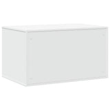 Cat Litter Box Enclosure White 80x50x45 cm Engineered Wood 857733
