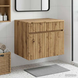 Wall-mounted Bathroom Cabinet Artisan Oak 59 x 44.5 x 50 cm 890641