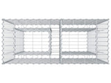 Gabion Raised Bed Silver 42033327