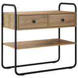 Console Table Artisan Oak 80 x 40 x 75 cm Engineered Wood 8007550
