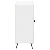 Sideboard High Gloss White 89 x 34.5 x 80 cm Engineered Wood 895569