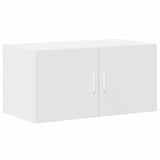 Wall Cabinet White 80x42.5x40 cm Engineered Wood 846124