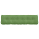 Back Pillow Light Green 180 x 24 x 50 cm Velvet 42014577