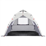 Beach Tent 3-Person Grey Quick Release Waterproof 4005316