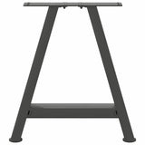 ZNTS Coffee Table Legs A-Shaped 2 pcs Anthracite 50x cm Steel 4012834