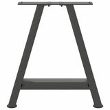 Coffee Table Legs A-Shaped 2 pcs Anthracite 50x cm Steel 4012834