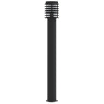 Outdoor Floor Lamp Black 110cm Stainless Steel 4006363
