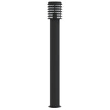 ZNTS Outdoor Floor Lamp Black 110cm Stainless Steel 4006363