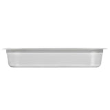 Gastronorm Containers 4 pcs GN 1/1 100 mm Stainless Steel 50881