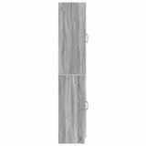 Cabinet Set 2 pcs Grey Sonoma Engineered Wood 3416958