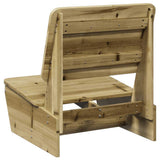 Garden Chairs 2 pcs 60x64x70.5 cm Impregnated Wood Pine 859316