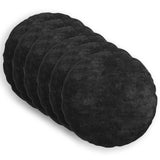 Cushion Cover 6 pcs HEERLEN Anthracite 60 cm Chenille Fabric 922954