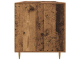 Desk with Shelf Old wood 140 x 50 x 75 cm Engineered wood 879525