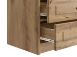Bedside Cabinet Artisan Oak 62 x 34.5 x 44.5 cm Engineered Wood 895704