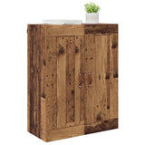 Wall Mounted Cabinet Old Wood 69.5 x 34 x 90 cm Engineered Wood 882421