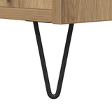 TV Cabinet Artisan Oak 150x30x50 cm Engineered Wood 857327