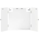 Dartboard Cabinet EDE High Gloss White 52.5 x 10.5 x 53.5 cm 896009