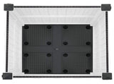 Garden Planter with Wheels White 40 x 40 x 48 cm PP 3422913