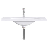 Bathroom Wash Basin Chrome 81 x 40 x 17.5 cm Metal 890236