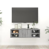 Wall Shelf Grey Sonoma 102x30x29 cm Engineered Wood 826364