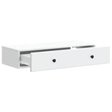Wall-Mounted Side Table Wall-mounted White 87.5 x 34.5 x 17 cm 899175