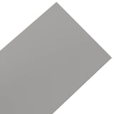 Garden Edging 25 m 20 cm PE Grey 42036851