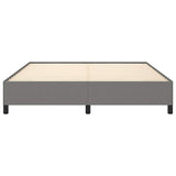 Bed Frame without Mattress Dark Grey 193x203 cm King Fabric 347111