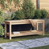 Garden Bench 108x35x45 cm Solid Wood Pine 832382