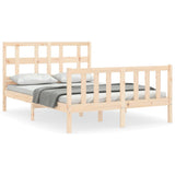 Bed Frame without Mattress 120x200 cm Solid Wood Pine 3193006
