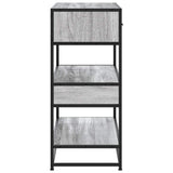 Console Table Grey Sonoma 90x35x80 cm Engineered Wood 849182
