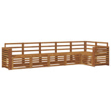 Sectional Sofa Set 6 pcs Natural Solid Acacia Wood 3374894