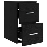 Bathroom Cabinet In-between Black Oak 30 x 41 x 50 cm 890367