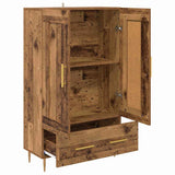 Highboard Old Wood 69.5 x 31 x 115 cm Engineered Wood 882559