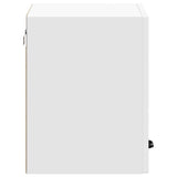 Kitchen Wall Cabinet Kalmar High Gloss White Engineered Wood 853599