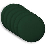 Cushion with Pillow HEERLEN 6 pcs Dark Green Fabric 929312