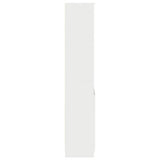 Highboard White 50x35x180 cm Engineered Wood 3328462
