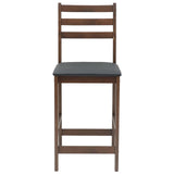 Dining Chairs 2 pcs Light Brown 40 x 47.5 x 99.5 cm 42020466