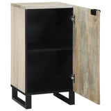 Sideboard White 40 x 33 x 75 cm Solid mango wood 4017996